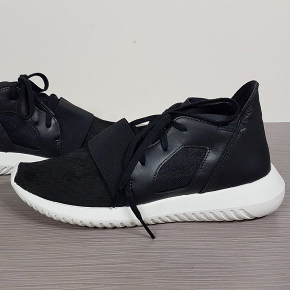 Adidas Tubular Defiant Sneaker Black Womens Size 7 - Picture 7 of 12